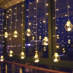 Mey İthalat® Küre Toplu Perde Led Işık