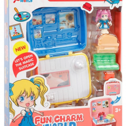 Mey İthalat® KUTULU BEBEKLİ OYUN SETİ