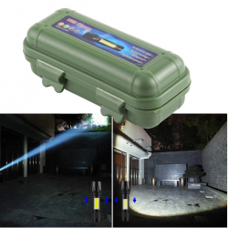 Mey İthalat®  Kutulu Mini El Feneri – Taşınabilir LED Kamp ve Acil Durum El ası Plastik Gövde