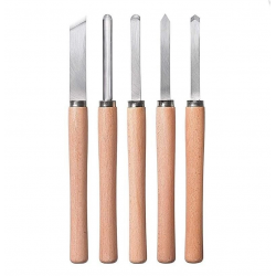 Mey İthalat® KWB 5 Parça Ahşap Torna Bıçak Seti