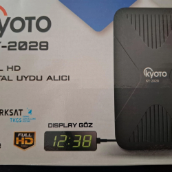 Mey İthalat® KYOTO KY-2028 FULL HD Dijital Uydu Alıcı