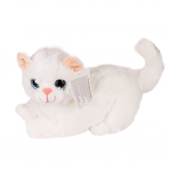 Mey İthalat®  KZL-1609032 Peluş Miyavlayan Kedi -Kızılkaya Oyuncak