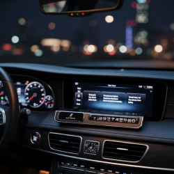 Mey İthalat® LED Aydınlatmalı Araç Park Numarası Bildirim Cihazı 3 Seviyeli Nemlendirici Özellikli