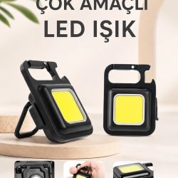 Mey İthalat® Led Işık Acil Durum Işığı Çok Fonksiyonlu Mıknatıs Özelliği