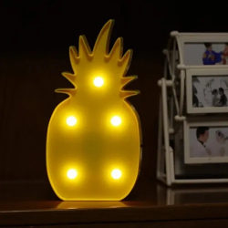 Mey İthalat® Led Işıklı Ananas Gece Lambası