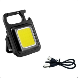Mey İthalat® LED Işıklı Flash Özellikli 4 Modlu  Anahtarlık El Feneri