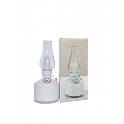 Mey İthalat® LED Işıklı Vintage Hava Nemlendirici Aromaterapi Difüzörü USB Şarjlı