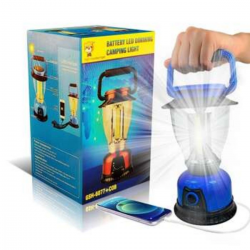 Mey İthalat®   Ledli Kamp ası Pilli Ayarlı LED Işıldak Aydınlatma GSH-6077