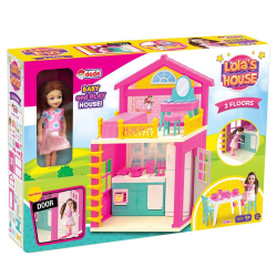 Mey İthalat® Lola'nın 2 Katlı Evi Aktivite Oyun Seti