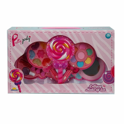Mey İthalat® Lolipop Şekilli 4 Katlı Makyaj Güzellik Seti
