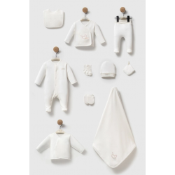 Mey İthalat® Love Basic 10lu Hastane Çıkışı MNB2144 Ekru