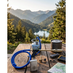 Mey İthalat® LPG Gazlı Pürmüz Hortumlu Alev Tabancası Mangal Yakma Kamp Ateşi ve Atölye Kullanımı