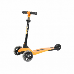 Mey İthalat® LSC2 Leddy Işıklı Scooter  Turuncu -Çekirdek Zeka