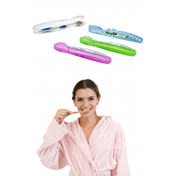 Mey İthalat® Lux Çanta İçi Hijyenik Seyahat Tipi Diş Fırçası Koyma Kutusu