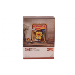 Mey İthalat® LZ-1288 ÖRDEK AHŞAP BOYAMA 893 PARÇA BLOCK OYUNCAK