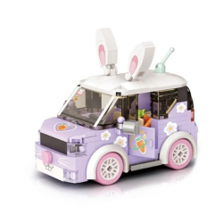 Mey İthalat® LZ-4208 LOZ TAVŞAN ARABASI 242 PARÇA BLOCK OYUNCAK