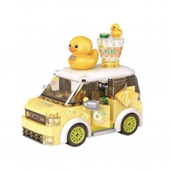 Mey İthalat® LZ-4209 LOZ ÖRDEK ARABASI 260 PARÇA BLOCK OYUNCAK