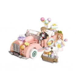 Mey İthalat® LZ-4210 LOZ ESKİ MODEL DÜĞÜN ARABASI 290 PARÇA BLOCK OYUNCAK