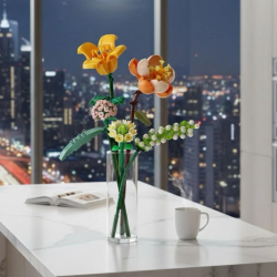 Mey İthalat® LZ1658 'Güneşli ve Enerjik Turuncu'' 456 Parça Yapım Seti