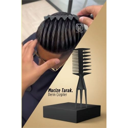 Mey İthalat® MacLeod Profesyonel Mucize Saç Şekillendirici Derin Çizgi ve Dalga Tarağı 722916