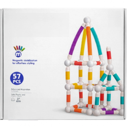 Mey İthalat® Magnetic Tüp Bloklar 57 Parça