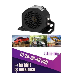 Mey İthalat® İş Makinası Forklift Yüksek Desibel Siren 12V-24V-36V 424011