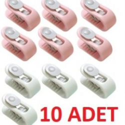 Mey İthalat® Mandallı Yorgan Sabitleme Klipsi 10 Adet