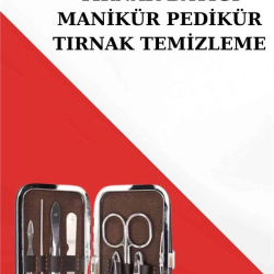 Mey İthalat® Manikür Pedikür Seti 7 Parça Tırnak Mantarı Tırnak Batığı Temizleme Taşınabilir