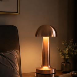 Mey İthalat® Mantar Masa Lambası Dokunmatik LED Gece Lambası