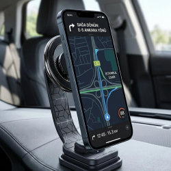 Mey İthalat® Manyetik Araç Telefon Standı Katlanabilir Telefon Tutucu