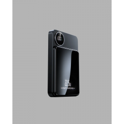 Mey İthalat® Manyetik Powerbank 15W Wireless Hızlı Şarj LED Ekranlı