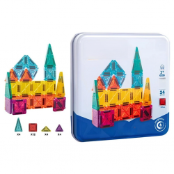 Mey İthalat® Manyetik Puzzle 3,75 cm 24 Parça