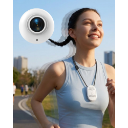 Mey İthalat® Manyetik Sabitlemeli 1080P Spor Kamera Geniş Açı Lens ve Mobil Bağlantı Özellikli