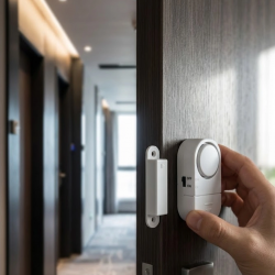 Mey İthalat® Manyetik Sensörlü Alarm Kapı Pencere İçin 90 dB Güçlü Sesli Uyarı Sistemi