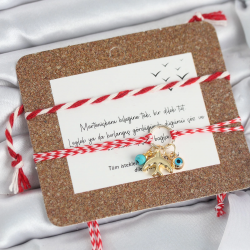 Mey İthalat® Marteniçka Bileklik 2'li Kırlangıç ve Nazarlı Model