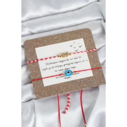 Mey İthalat® Marteniçka Bileklik 2'li Nazar ve Kelebek Model