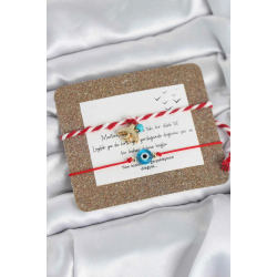Mey İthalat® Marteniçka Bileklik 2'li Nazar ve Kırlangıç Model