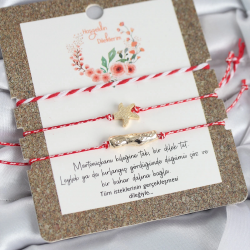 Mey İthalat® Marteniçka Bileklik 3'lü Deniz Yıldızı Model