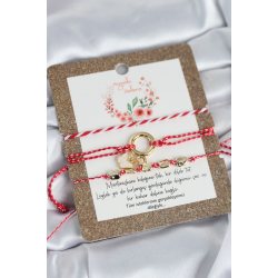 Mey İthalat® Marteniçka Bileklik 3'lü Kelebekli Model