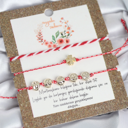 Mey İthalat® Marteniçka Bileklik 3'lü Yonca Model