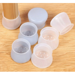 Mey İthalat® Masa ve Sandalye Ayak Koruyucu Silikon 12 Adet