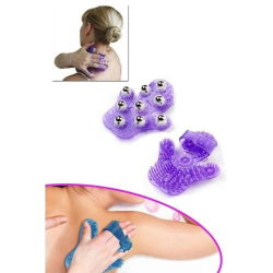 Mey İthalat® Masaj Eldiveni 9 Bilyeli Massage Glove