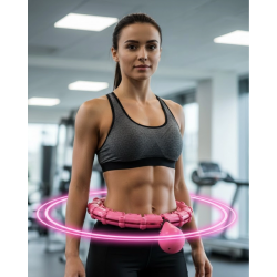 Mey İthalat® Masajlı Akıllı Hula Hoop Ayarlanabilir Fitness Çemberi