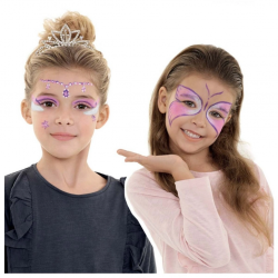 Mey İthalat®  Mask Up Yüz Boyası 3 Renk Princess
