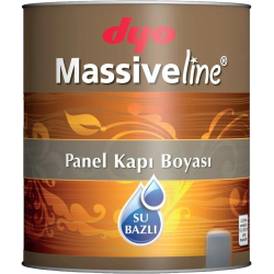 Mey İthalat® Massiveline Su Bazlı Panel Kapı Boyası Beyaz 0,75 Litre