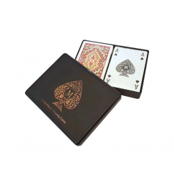 Mey İthalat® Master Plastik 2'li Oyun Kağıdı (Mika Kutu)