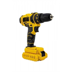 Mey İthalat® Matkap Seti 24 Parça Çift Bataryalı Darbeli Led Işıklı Vidalama