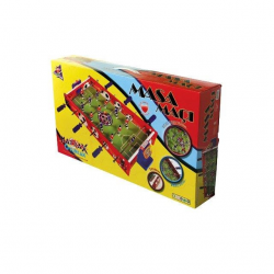 Mey İthalat® Matrax Akçiçek Oyuncak Ahşap Masa Maçı Futbol Oyunu Langırt Orta