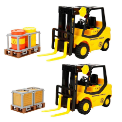 Mey İthalat® Maxx Wheels Sesli ve Işıklı Forklift 24 cm 1 Adet Fiyatıdır