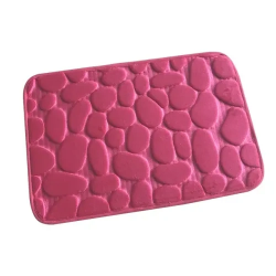 Mey İthalat® Memory Kaydırmaz Banyo Paspası Pembe